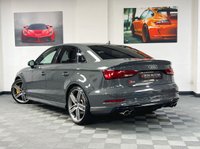 USED 2018 08 AUDI S3 2.0 S3 TFSI QUATTRO BLACK EDITION 4d 306 BHP NANO GREY / FULL AUDI HISTORY
