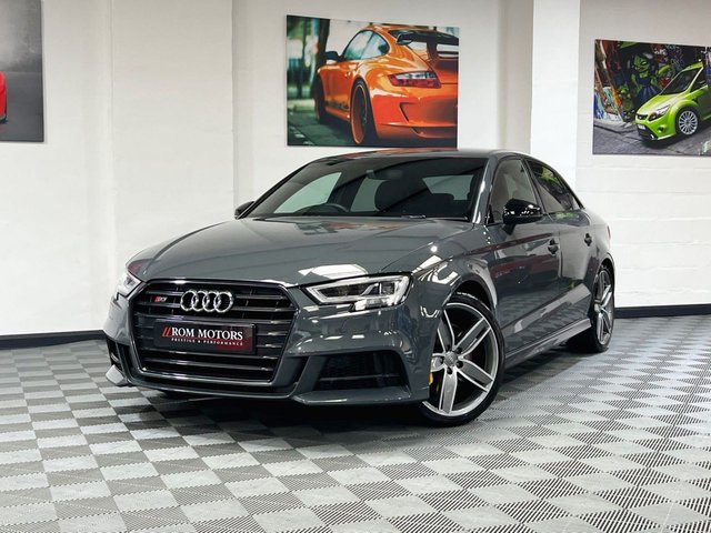 2018 08 Audi S3 2.0 S3 TFSI QUATTRO BLACK EDITION 4d 306 BHP