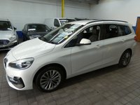 USED 2019 69 BMW 2 SERIES 1.5 218I LUXURY GRAN TOURER 5d 139 BHP 7 SEAT SAT NAV LEATHER CRUISE 1 OWNER 6 MONTHS GOLD WARRANTY