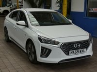 USED 2019 69 HYUNDAI IONIQ 1.6 FIRST EDITION MHEV 5d 140 BHP SAT NAV REAR CAMERA 1 OWNER HYUNDAI WARRANTY TILL NOV 2024