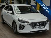 USED 2019 69 HYUNDAI IONIQ 1.6 FIRST EDITION MHEV 5d 140 BHP SAT NAV REAR CAMERA 1 OWNER HYUNDAI WARRANTY TILL NOV 2024