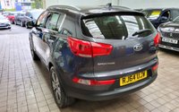 USED 2015 64 KIA SPORTAGE 2.0 CRDI KX-4 5d 181 BHP SAT NAV LEATHER SUNROOF CAMERA 3 OWNERS 8 SERVICES TO 64K MILES