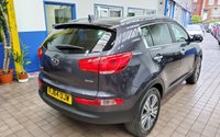 USED 2015 64 KIA SPORTAGE 2.0 CRDI KX-4 5d 181 BHP SAT NAV LEATHER SUNROOF CAMERA 3 OWNERS 8 SERVICES TO 64K MILES