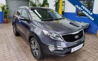 USED 2015 64 KIA SPORTAGE 2.0 CRDI KX-4 5d 181 BHP SAT NAV LEATHER SUNROOF CAMERA 3 OWNERS 8 SERVICES TO 64K MILES