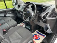 USED 2015 65 FORD TRANSIT CUSTOM 2.2 270 TREND LR P/V 99 BHP ** NO VAT * *  TOWBAR ** LOW MILES