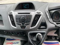 USED 2015 65 FORD TRANSIT CUSTOM 2.2 270 TREND LR P/V 99 BHP ** NO VAT * *  TOWBAR ** LOW MILES