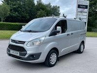 USED 2015 65 FORD TRANSIT CUSTOM 2.2 270 TREND LR P/V 99 BHP ** NO VAT * *  TOWBAR ** LOW MILES