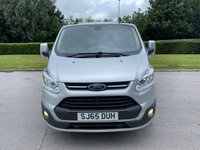USED 2015 65 FORD TRANSIT CUSTOM 2.2 270 TREND LR P/V 99 BHP ** NO VAT * *  TOWBAR ** LOW MILES