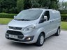USED 2015 65 FORD TRANSIT CUSTOM 2.2 270 TREND LR P/V 99 BHP ** NO VAT * *  TOWBAR ** LOW MILES