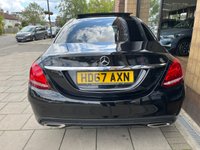 USED 2017 67 MERCEDES-BENZ C-CLASS 2.0 C 200 AMG LINE PREMIUM PLUS 4d 184 BHP Panoramic | Electric Memory Seats