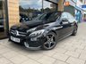 USED 2017 67 MERCEDES-BENZ C-CLASS 2.0 C 200 AMG LINE PREMIUM PLUS 4d 184 BHP Panoramic | Electric Memory Seats