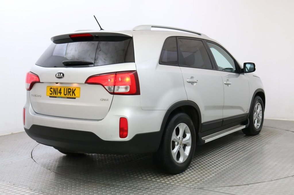 USED 2014 14 KIA SORENTO 2.2 CRDI KX-2 4x4 7 SEATER AUTO 5d 194 BHP 