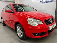 USED 2009 09 VOLKSWAGEN POLO 1.2 Match Hatchback 3dr Petrol Manual (138 g/km, 70 bhp) A/C, 10 Stamps, Heated Mirrors