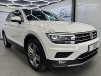 USED 2018 67 VOLKSWAGEN TIGUAN 2.0 TDI SEL SUV 5dr Diesel DSG Euro 6 (s/s) (150 ps) Pan Roof, Leather, &pound;8k Extras