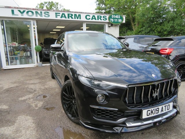 2019 19 Maserati Levante 3.0 V6 GPF S GRANLUSSO 5d ZF 4WD 424 BHP *ZEGNA INTERIOR + 21