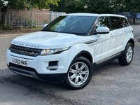 USED 2012 62 LAND ROVER RANGE ROVER EVOQUE 2.2L SD4 PURE TECH 5d AUTO 190 BHP 