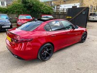 USED 2018 68 ALFA ROMEO GIULIA 2.0 TB VELOCE 4d 320 BHP .TWIN PANORAMIC SUNROOFS.