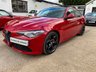 USED 2018 68 ALFA ROMEO GIULIA 2.0 TB VELOCE 4d 320 BHP .TWIN PANORAMIC SUNROOFS.