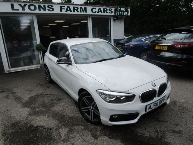 2016 66 BMW 1 Series 1.5 118I SPORT 5d 134 BHP
