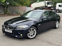 USED 2012 12 BMW 5 SERIES 2.0L 520D M SPORT 4d AUTO 181 BHP 
