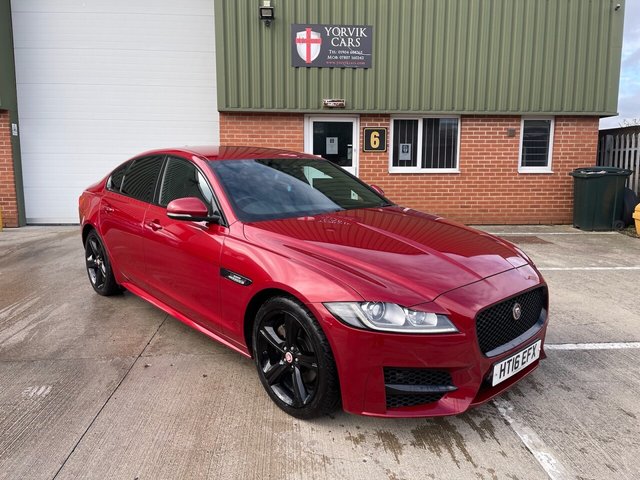 2016 16 Jaguar Xf 2.0 R-SPORT 4d 177 BHP