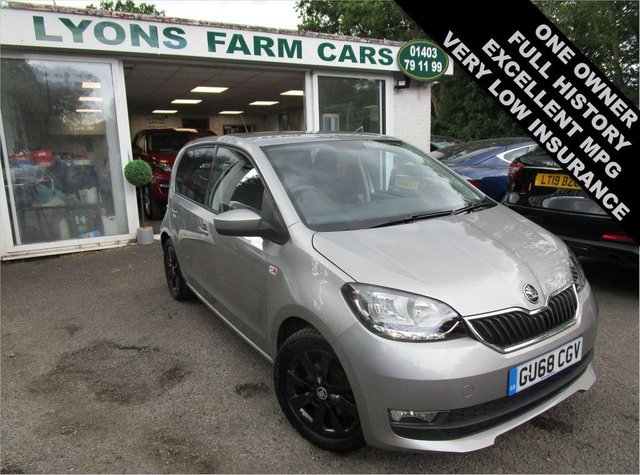 2018 68 Skoda Citigo 1.0 COLOUR EDITION GREENTECH MPI 5d 59 BHP
