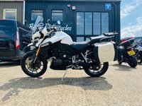 USED 2014 14 TRIUMPH EXPLORER - BUY ONLINE 24 HRS A DAY - FINANCE AVAILABLE - ALL TYPES OF CREDIT ACCEPTED WITH ADV STYLE PANNIERS & TOP BOX