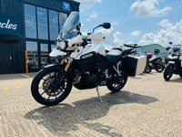 USED 2014 14 TRIUMPH EXPLORER - BUY ONLINE 24 HRS A DAY - FINANCE AVAILABLE - ALL TYPES OF CREDIT ACCEPTED WITH ADV STYLE PANNIERS & TOP BOX