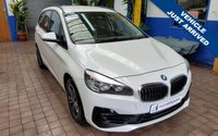 USED 2019 19 BMW 2 SERIES 1.5 218I SPORT GRAN TOURER 5d 139 BHP 7 SEATS SAT NAV PART LEATHER INTERIOR PARK SENSORS 1 OWNER 6 MONTHS GOLD WARRANTY