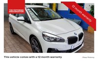 USED 2019 19 BMW 2 SERIES 1.5 218I SPORT GRAN TOURER 5d 139 BHP 7 SEATS SAT NAV PART LEATHER INTERIOR PARK SENSORS 1 OWNER 6 MONTHS GOLD WARRANTY