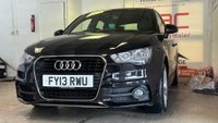 USED 2013 13 AUDI A1 1.6 SPORTBACK TDI S LINE 5d 105 BHP RAC PLATINUM WARRANTY INCLUDED IN PRICE