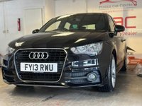 USED 2013 13 AUDI A1 1.6 SPORTBACK TDI S LINE 5d 105 BHP RAC PLATINUM WARRANTY INCLUDED IN PRICE