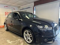 USED 2013 13 AUDI A1 1.6 SPORTBACK TDI S LINE 5d 105 BHP RAC PLATINUM WARRANTY INCLUDED IN PRICE