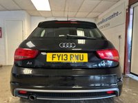 USED 2013 13 AUDI A1 1.6 SPORTBACK TDI S LINE 5d 105 BHP RAC PLATINUM WARRANTY INCLUDED IN PRICE