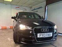USED 2013 13 AUDI A1 1.6 SPORTBACK TDI S LINE 5d 105 BHP RAC PLATINUM WARRANTY INCLUDED IN PRICE