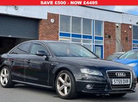 USED 2009 59 AUDI A4 2.0 TDI S LINE 4d 141 BHP 