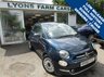 USED 2018 68 FIAT 500 1.2 LOUNGE 3d 69 BHP NEW SHAPE Low Mileage, Full Service History + Just Serviced, One Previous Owner, NEW MOT, Great fuel economy!