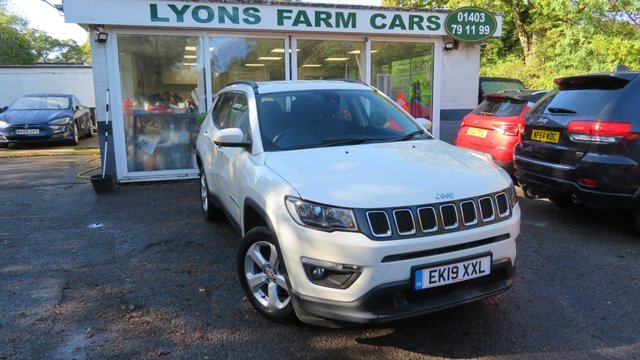 2019 19 Jeep Compass 1.4 MULTIAIR II LONGITUDE 5d 138 BHP *VOCAL WHITE METALLIC* 