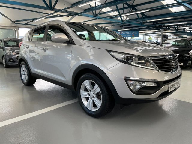 2013 63 Kia Sportage 1.7 CRDI 2 5d 114 BHP
