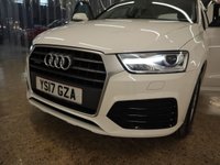 USED 2017 17 AUDI Q3 2.0 TDI QUATTRO SPORT 5d 148 BHP BEST COLOUR WITH ONLY 54,000 MILES. WE WILL SERVICE & MOT WITH THE SALE