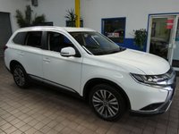 USED 2019 68 MITSUBISHI OUTLANDER 2.0 4 5d 148 BHP 7 Seats. Petrol, Auto. Leather, App Based Sat Nav, Android Apple Carplay, Rear View Camera. Excellent Service History last serviced 38K miles