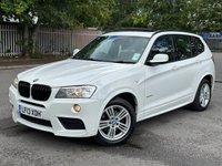 USED 2013 13 BMW X3 2.0 XDRIVE20D M SPORT 5d 181 BHP 