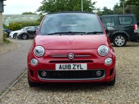 USED 2018 18 FIAT 500C 0.9 TWINAIR S 2d 105 BHP www.suffolkcarcentre.co.uk - Located at Ilketshall