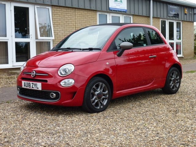 2018 18 Fiat 500c 0.9 TWINAIR S 2d 105 BHP