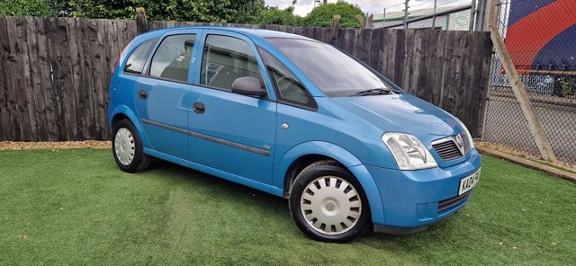 2004 04 Vauxhall Meriva 1.6 LIFE 8V 5d 87 BHP