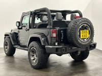 USED 2015 15 JEEP WRANGLER 2.8 CRD X 2d 197 BHP Sensational Rugged All Terrain 2.8 Jeep Wrangler , High Gloss Black, Full Ebony Leather Interior, White Interior Accents, 18"  X Edition Alloy Wheels