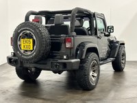 USED 2015 15 JEEP WRANGLER 2.8 CRD X 2d 197 BHP Sensational Rugged All Terrain 2.8 Jeep Wrangler , High Gloss Black, Full Ebony Leather Interior, White Interior Accents, 18"  X Edition Alloy Wheels