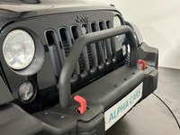 USED 2015 15 JEEP WRANGLER 2.8 CRD X 2d 197 BHP Sensational Rugged All Terrain 2.8 Jeep Wrangler , High Gloss Black, Full Ebony Leather Interior, White Interior Accents, 18"  X Edition Alloy Wheels