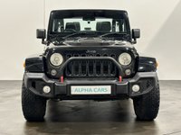 USED 2015 15 JEEP WRANGLER 2.8 CRD X 2d 197 BHP Sensational Rugged All Terrain 2.8 Jeep Wrangler , High Gloss Black, Full Ebony Leather Interior, White Interior Accents, 18"  X Edition Alloy Wheels