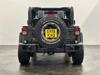 USED 2015 15 JEEP WRANGLER 2.8 CRD X 2d 197 BHP Sensational Rugged All Terrain 2.8 Jeep Wrangler , High Gloss Black, Full Ebony Leather Interior, White Interior Accents, 18"  X Edition Alloy Wheels